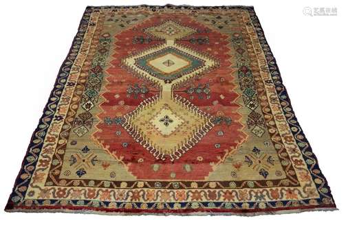 A Shiraz rug,