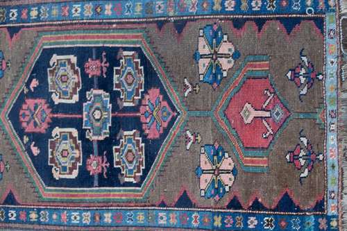 A mid 20th Century Sarab runner, West Persia, lacking end st...