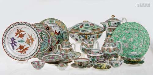 Chinese porcelain tableware, 20th century