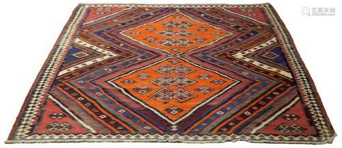 A South West Persian Qashgai kilim,