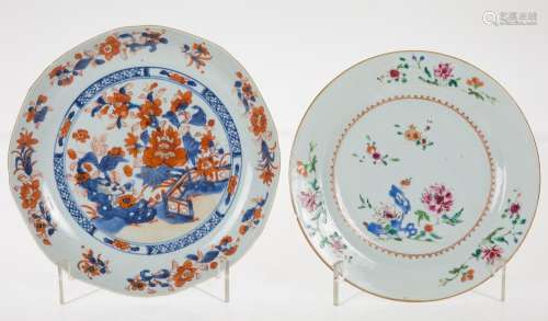 18th century porcelain china plate