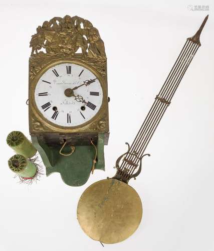 Clock with pendulum 19th century