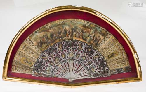 Fan c.1800 madrperla abaniquera