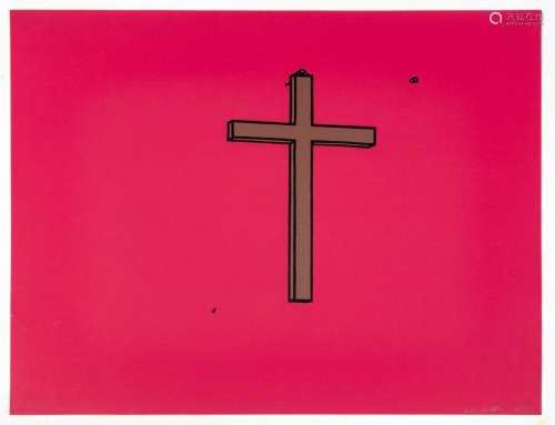 Patrick Caulfield (British, 1936-2005) Crucifix (Cristea 8)