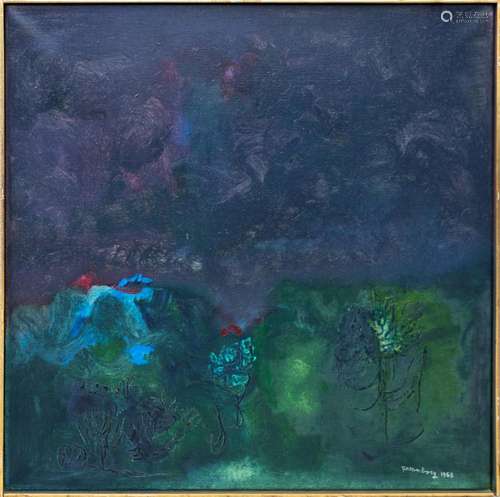 Ralph Rosenborg (American, 1913-1992) "Evening Landscap...