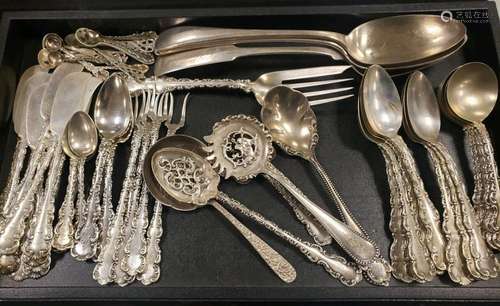 Various Coin & Sterling Flatware