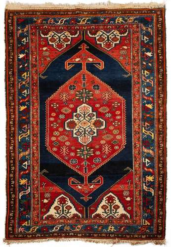 (2) Caucasian Hamadan Oriental Rugs