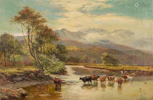 Manner of Sidney Richard Percy (British, 1821-1886) Landscap...