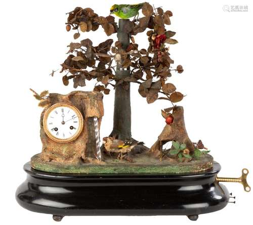 French Clock with Automaton