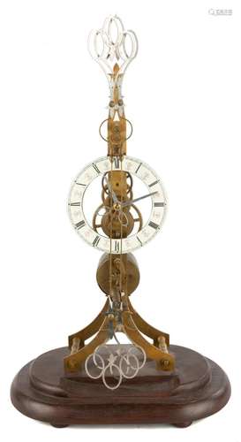 Modern Reproduction Skeleton Clock