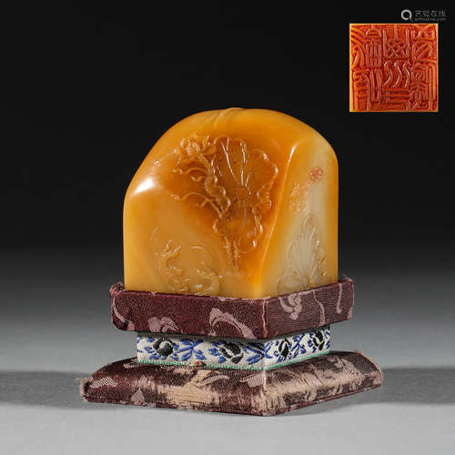 Tian Huangshi seal in Qing Dynasty