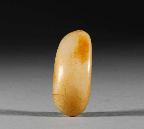 In the Qing Dynasty, Hotan seed raw stone