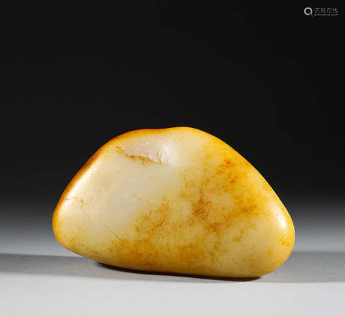 Hetian jade raw stone seed material, Qing Dynasty