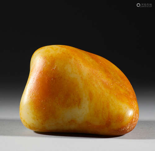 Hetian jade raw stone seed material, Qing Dynasty