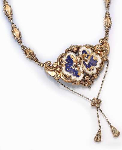 Biedermeier necklace, probably Austria approx.1835/40