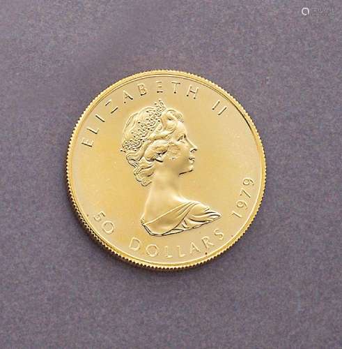 Gold coin 50 Dollar 1979