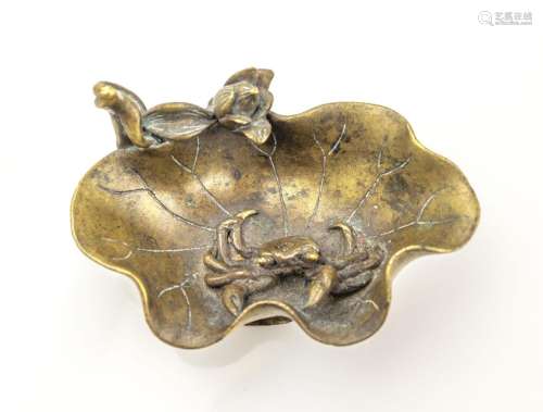 Vienna bronze in the form of a small bowl, approx. 1900s