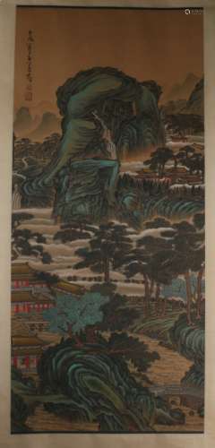 Ink Painting Of Landscape - Huang Qiuyuan, China