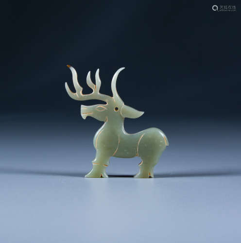 Western Zhou Dynasty - Jade Deer