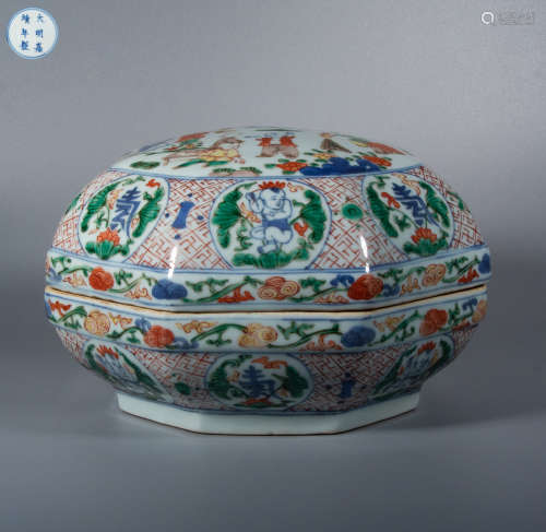 Ming Dynasty - Fighting color [Holding boxes]