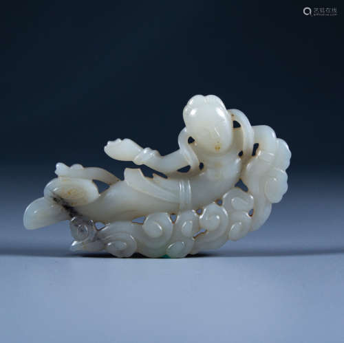 Tang Dynasty - Hetian White Jade