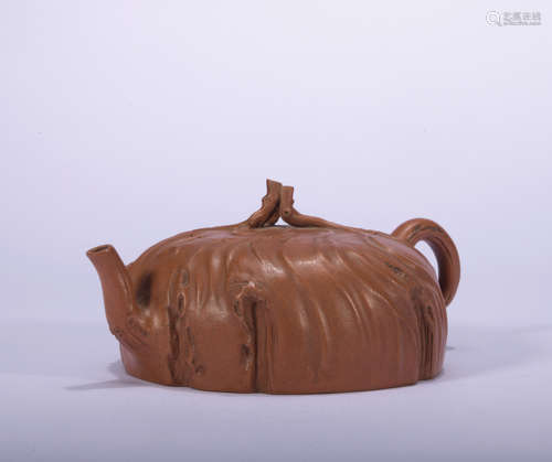 A Zisha pot,Qing Dynasty