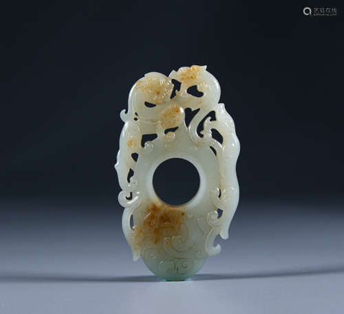 Qing Dynasty - Hetian White jade