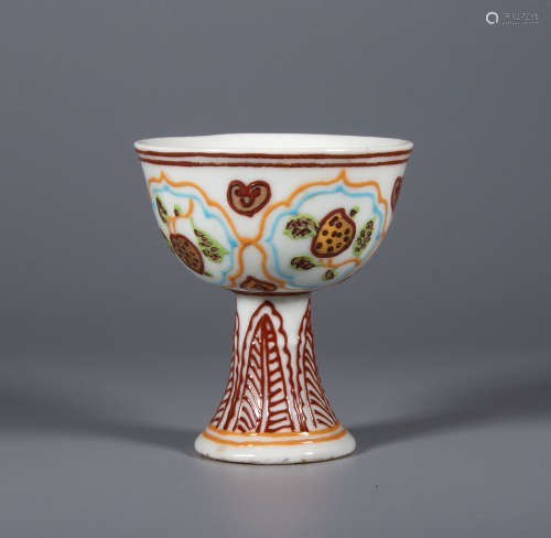 Yuan Dynasty - Tall cup