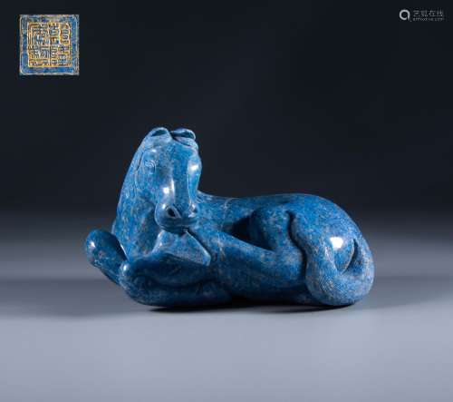 Qing Dynasty - Lapis lazuli