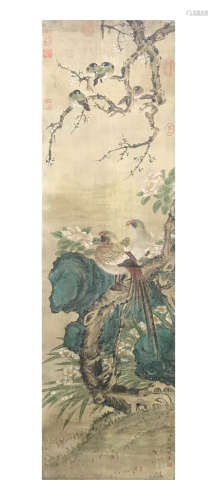 Jiang Tingxi - Flowers and birds