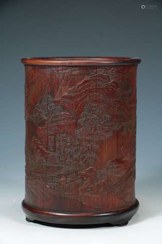 Qing Dynasty - Bamboo carving