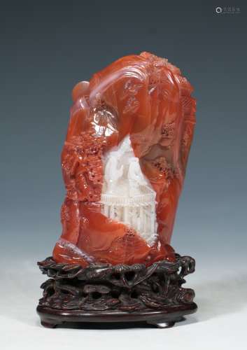 Qing Dynasty - Southern Red agate