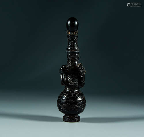 Qing Dynasty - Crystal snuff bottleQing Dynasty