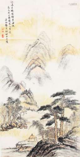 SU MAO BANG CHINESE PAINTING, ATTRIBUTED TO