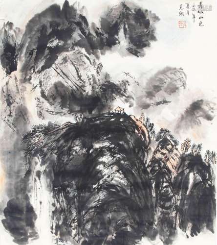SUN KE GANG CHINESE PAINTING, ATTRIBUTED TO