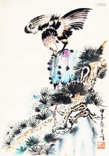 XUN QI FENG CHINESE PAINTING, ATTRIBUTED TO