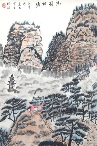 LONG RUI CHINESE PAINTING, ATTRIBUTED TO