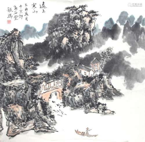LONG RUI CHINESE PAINTING, ATTRIBUTED TO
