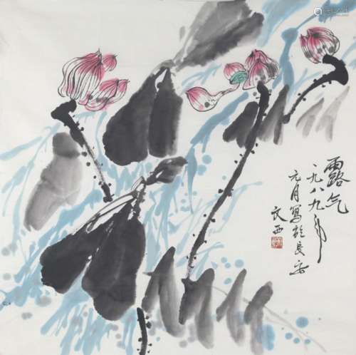 LIU WEN XI CHINESE PAINTING (ATTRIBUTED TO )