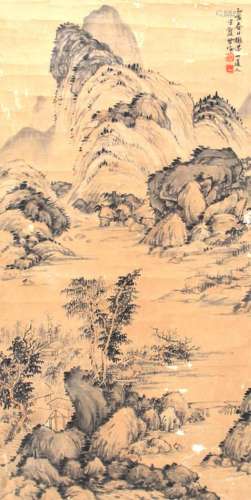 LIANG AN, CHINESE PAINTING ATTRIBUTED TO