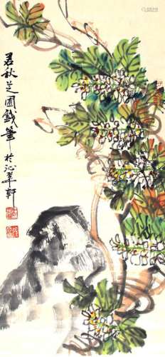 ZHANG JUN QIU CHINESE PAINTING, ATTRIBUTED TO