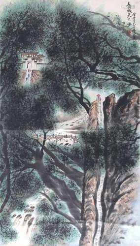 ZHANG DENG TANG CHINESE PAINTING, ATTRIBUTED TO