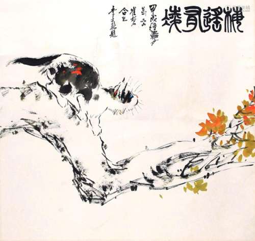 GE YAN, CUI SONG SHI AND LI WEN SI PAINTING