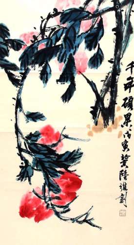 LU WEI ZHAO, CHINESE PAINTING ATTRIBUTED TO