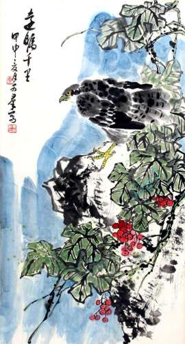 JIAO KE QUN, CHINESE PAINTING ATTRIBUTED TO