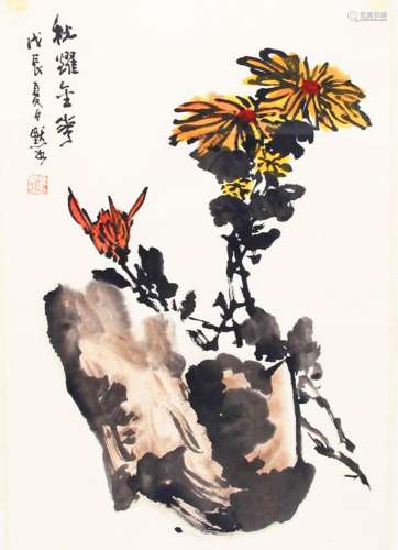 JIN MO RU, CHINESE PAINTING ATTRIBUTED TO