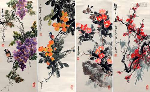 XU CHUN MING CHINESE PAINTING (ATTRIBUTED TO )
