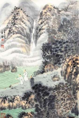 ZHANG JIE CHINESE PAINTING, ATTRIBUTED TO