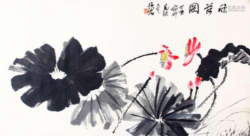 WU YUE SHI CHINESE PAINTING, ATTRIBUTED TO