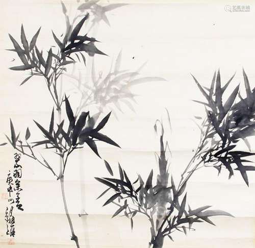 LU KUN FENG CHINESE PAINTING, ATTRIBUTED TO